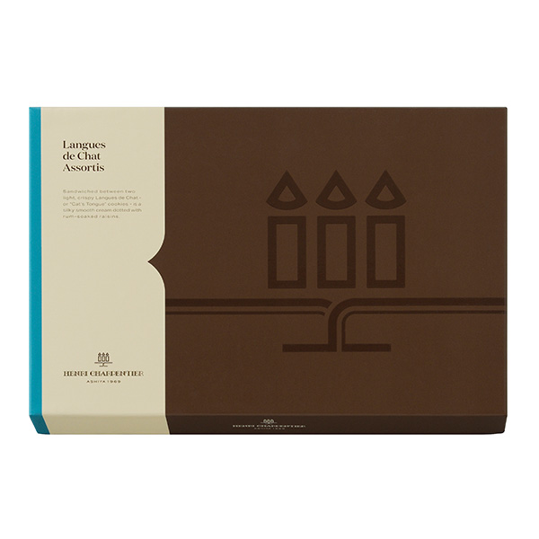 アンリ・シャルパンティエ ラング・ド・シャ･アソート Sボックス [HLG-22N]【おいしいお取り寄せ】　商品画像2