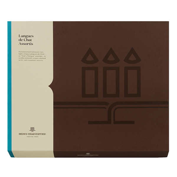 アンリ・シャルパンティエ ラング・ド・シャ･アソート Lボックス [HLG-40N]【おいしいお取り寄せ】　商品画像2