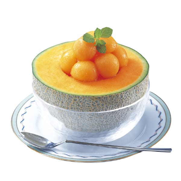 北海道(JA夕張市) 夕張メロン 良品L1玉(1.3kg×1(赤肉))＆夕張メロンピュアゼリー(80g×8個)【お届け期間:6月18日〜6月30日】【MK】　商品画像2