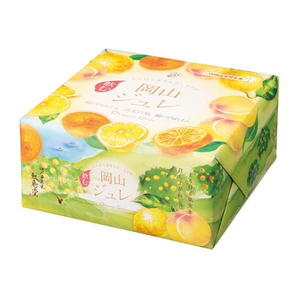 竹久夢二本舗敷島堂 岡山ジュレ3種アソート 9本入【夏の贈りもの・お中元】　商品画像2