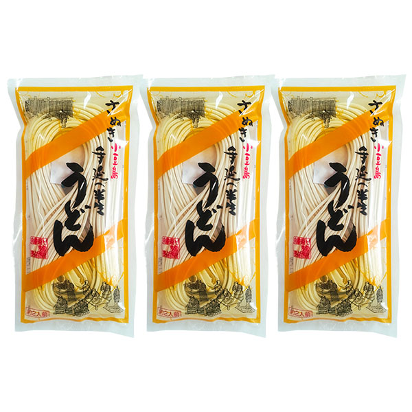 創麺屋 手延べ半生うどん3袋入り (L8285)【サクワ】 商品画像2