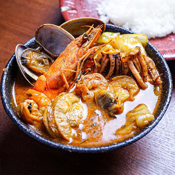 奥芝商店 北海道の恵み！竜宮の賄い海鮮スープカレー 500g×2p[S10007]【北海道フェア】　商品画像2