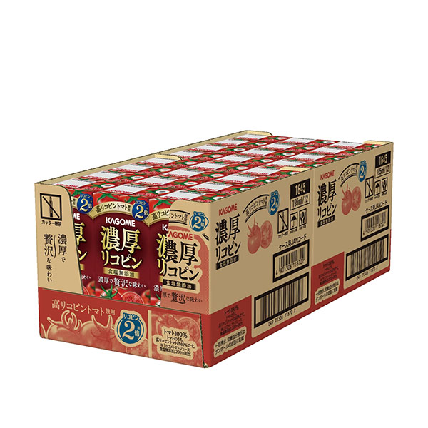 カゴメ 濃厚リコピン ケース 195ml×24本【超！ナツ夏祭り】　商品画像2