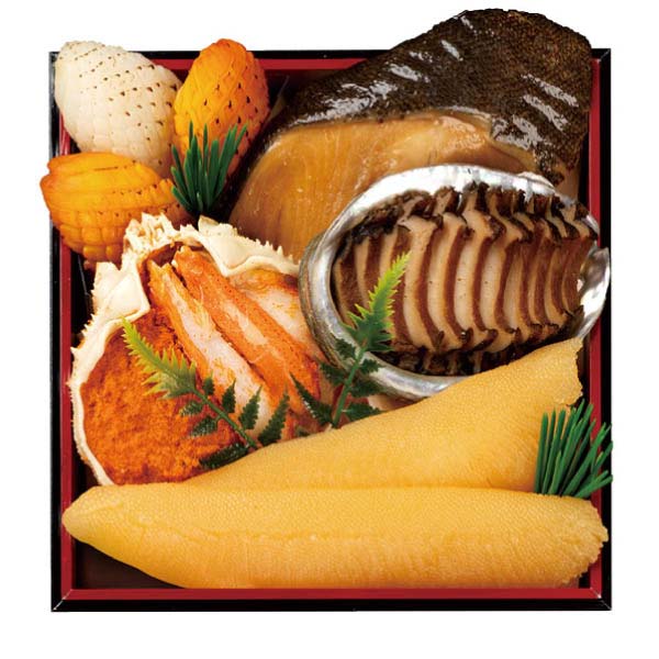 下鴨茶寮×カネシメ高橋水産 コラボおせち【2〜3人前・24品目＋ちらし寿司】【イオンのおせち】　商品画像1