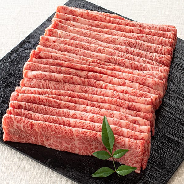 三重県産 松阪牛かたロースすきやき用 400g [MZKRS1]【敬老の日】　商品画像2