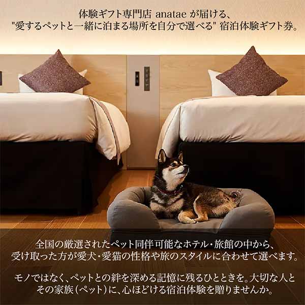 【ペット同伴可ホテルセレクション】ペア宿泊カタログギフト【年間ギフト】　商品画像2