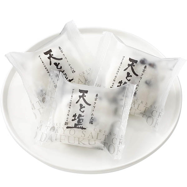 菓輪舎 東京クリーム大福・天と塩 豆つぶあん 3個入【＠FROZEN】　商品画像2