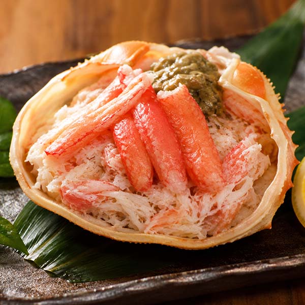 北海道産 大ずわいがに甲羅盛り 5個【お届け期間：12月26日〜12月30日】【年末年始ごちそう特集】　商品画像2