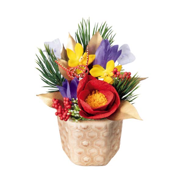 Luna 日本のいいもの ジュエル・フルールと和紙の花 ペアギフトセット(お届け期間：11/11〜12/31)【冬の贈りもの・お歳暮】　商品画像2