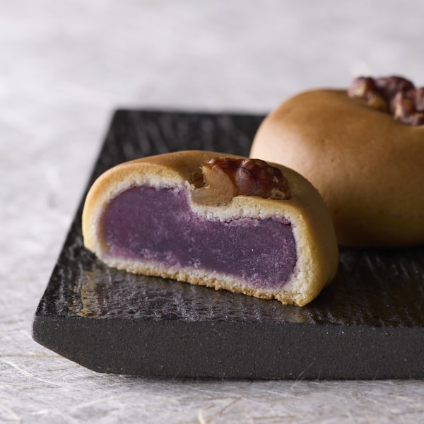 中津菓子かねい 紫芋スイートポテトのビスケットまんじゅう【おいしいお取り寄せ】　商品画像2