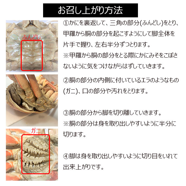 鳥取県 境港産 ボイル松葉がに(ずわいがに)姿1尾 中サイズ500g【おいしいお取り寄せ】　商品画像2