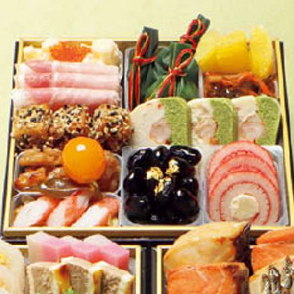 京・料亭わらびの里 和洋料亭おせち三段重【3人前・42品目】【イオンのおせち】　商品画像3