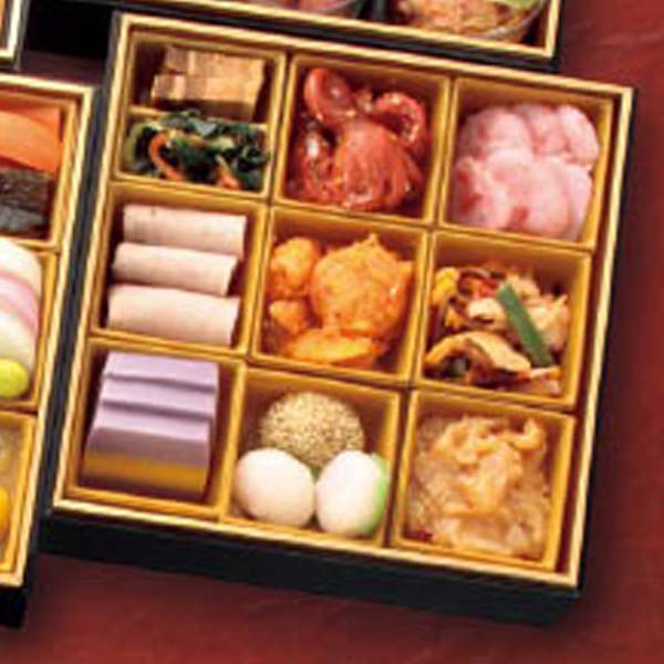 京都料亭 うお寿 和風・洋風・中華 6段重おせち料理 招福【6人前・80品目】【イオンのおせち】【近畿・中四国地区お届け限定】　商品画像3