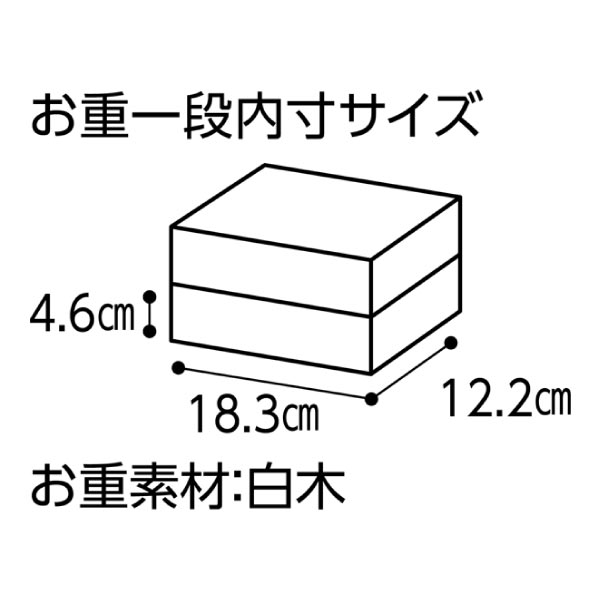金沢迎賓館 金茶寮 ミニおせち 二段重【2人前・34品目】【イオンのおせち】 商品画像3