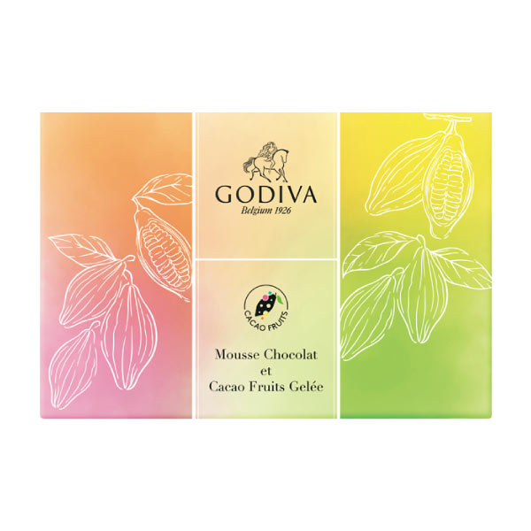 【2箱set】GODIVA ムースショコラ フルーツジュレ 10個入 新品未開封 ゴディバ GODIVA ムースショコラ エ カカオフルーツジュレ 10個