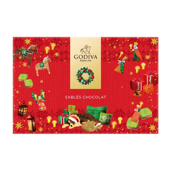 ゴディバ ホリデー サブレショコラ 14個入【冬の贈りもの・お歳暮】[GSC-504]　商品画像3