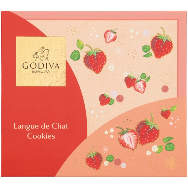 ゴディバ あまおう苺ラングドシャクッキー アソートメント 18枚入【母の日】　商品画像3