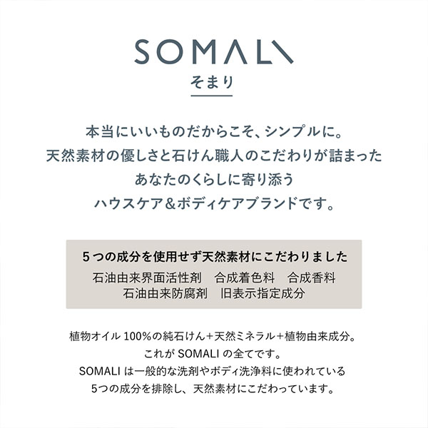 木村石鹸/SOMALI 洗濯用液体石けんとタオルのセット[73251]【年間ギフト】　商品画像3