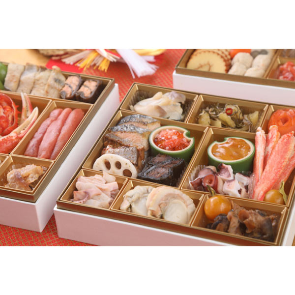 島の人 北海道海鮮和風おせち三段重「あつもり」【4人前・48品目】【イオンのおせち】 商品画像3