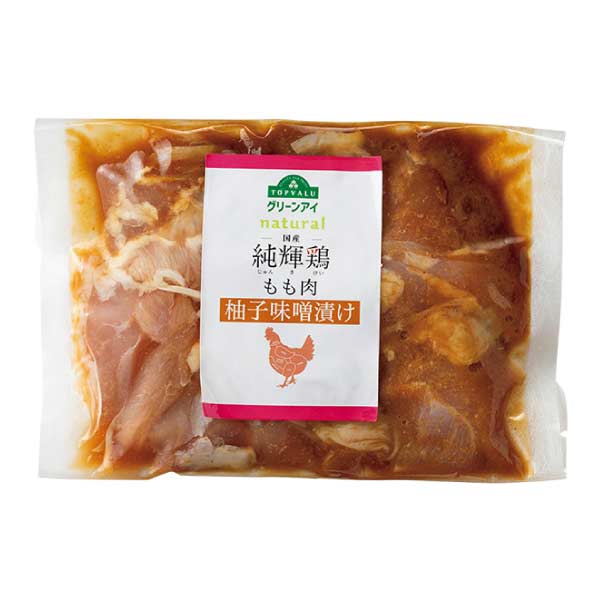 トップバリュ グリーンアイナチュラル 純輝鶏 柚子味噌漬け(もも、むね)【夏の贈りもの・お中元】　商品画像2