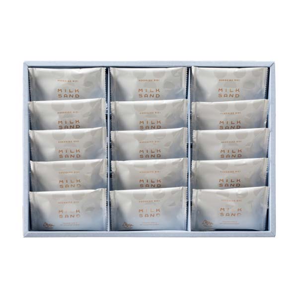 フェルム ラ・テール美瑛 北海道美瑛ミルクサンド15枚入【冬の贈りもの・お歳暮】[MS15]　商品画像3