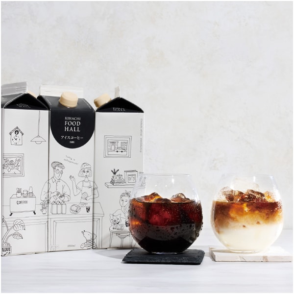 KIHACHI FOOD HALL アイスコーヒー 無糖 5本セット【母の日】　商品画像3