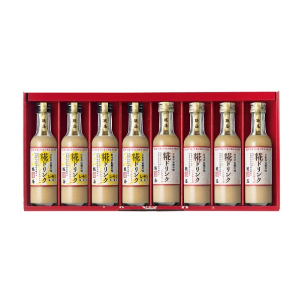 ルーロー飯　お酒マン　CCカップ　未使用品 伊勢】糀屋 糀ドリンク・レモン糀ドリンク8本詰合せ【夏の贈り