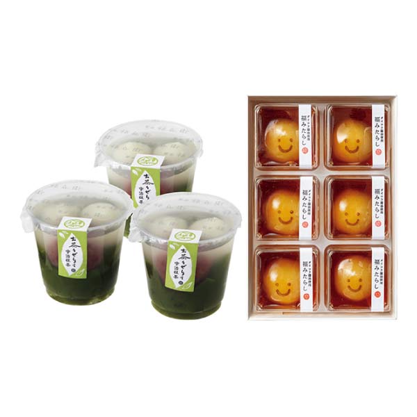 菓匠禄兵衛 お茶々ゼリイ・福みたらしセット【夏の贈りもの・お中元】[IOF40]　商品画像3