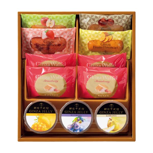 銀座千疋屋 銀座バラエティセット(2段詰)【冬の贈りもの・お歳暮】[PGS-512]　商品画像3