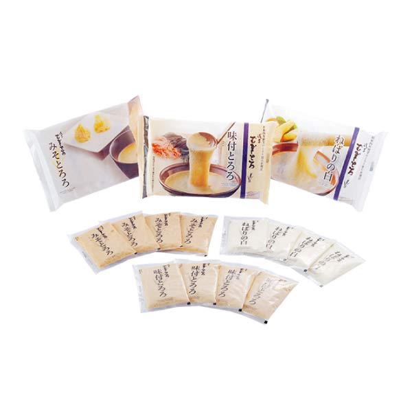 浅草むぎとろ とろろ3種食べくらべ【夏の贈りもの・お中元】　商品画像3