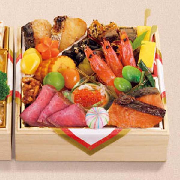 京料理 濱登久 和洋二段重【3〜4人前・38品目】【イオンのおせち】【近畿・中四国地区お届け限定】　商品画像3