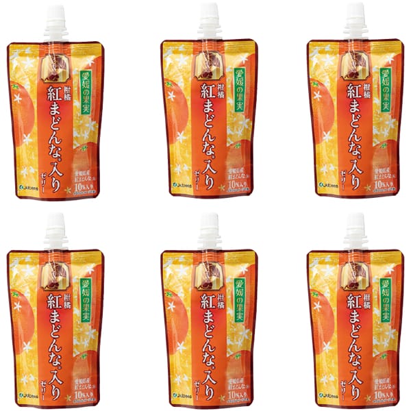 愛媛県産・青森県産 紅まどんな入りゼリー・サンふじ【母の日】 商品画像3