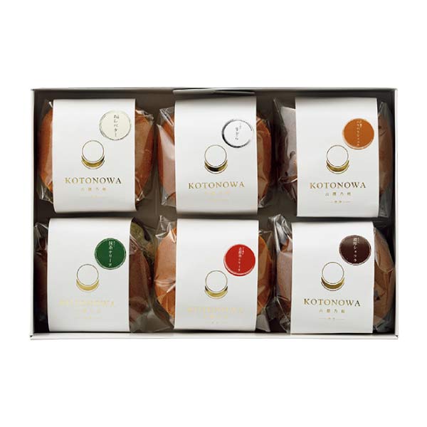 奈良KOTONOWA 生どら食べくらべ6種6個入【夏の贈りもの・お中元】　商品画像3