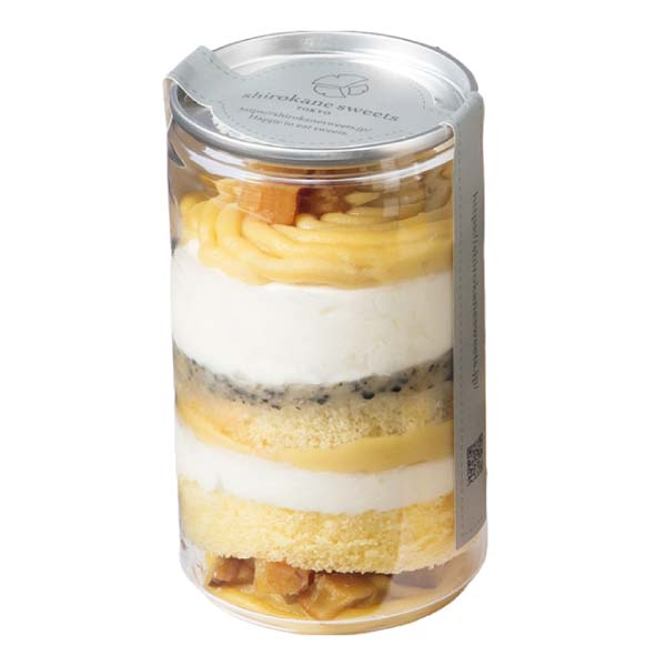 shirokane sweets TOKYO シルクスイートモンブラン 4個入【冬の贈りもの・お歳暮】　商品画像3