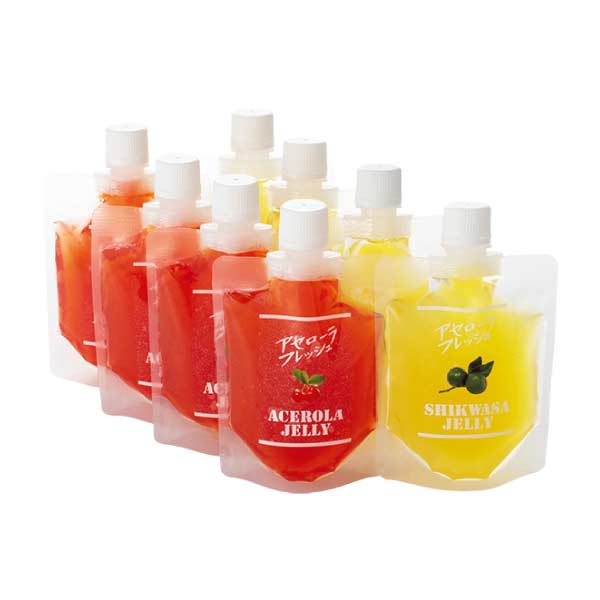 アセローラフレッシュ アセローラ飲むゼリー＆シークヮーサー飲むゼリーセット【夏の贈りもの・お中元】　商品画像3