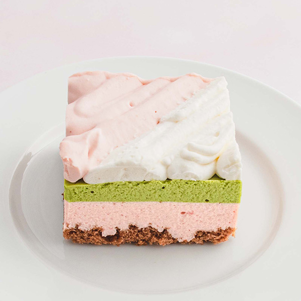 シェアするケーキ 抹茶とストロベリー【2〜3人前】【イオンのおせち】　商品画像3