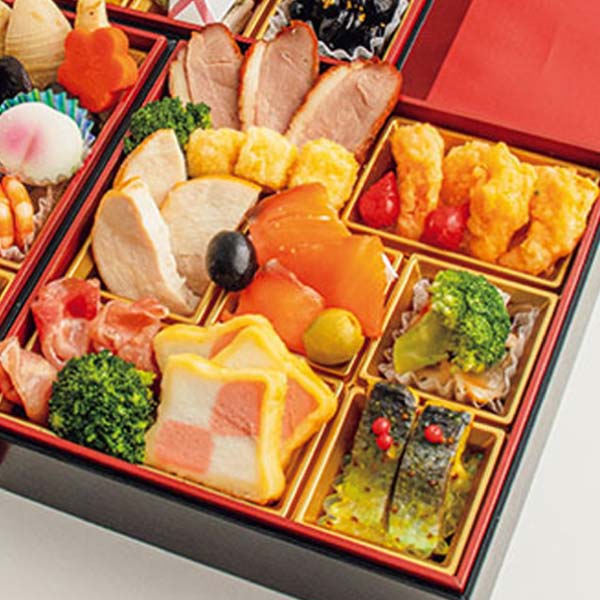 漬新 和洋折衷三段重「夢」【3人前・42品目】【イオンのおせち】【関東地区お届け限定】　商品画像3