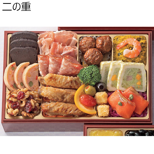 和洋中三段重「吉春」 【2〜3人前・51品目】【イオンのおせち】　商品画像3