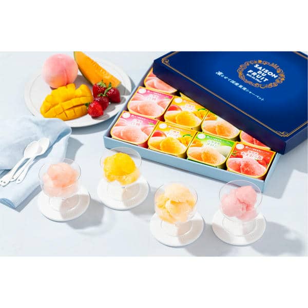 セゾン デュ フリュイ 凍らせて国産果実シャーベット【夏の贈りもの・お中元】[SS-50D]　商品画像3