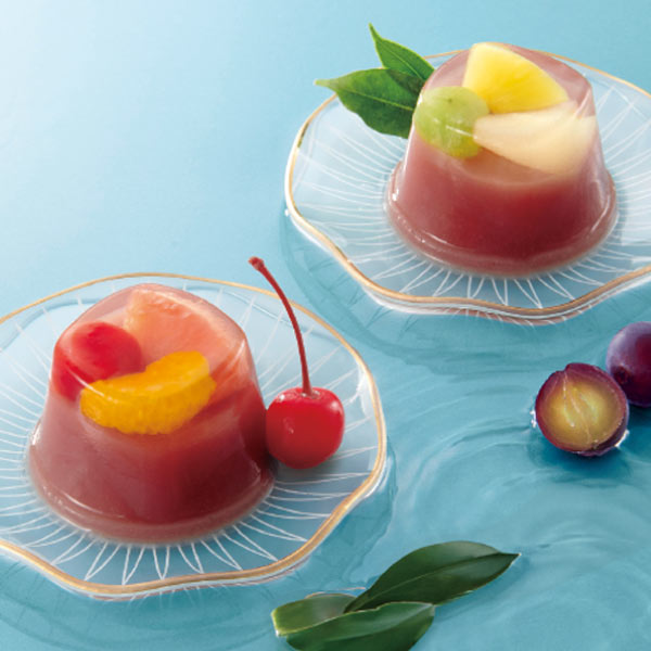ひととえ 贅沢フルーツの水ようかん【夏の贈りもの・お中元】[FYA-30]　商品画像3