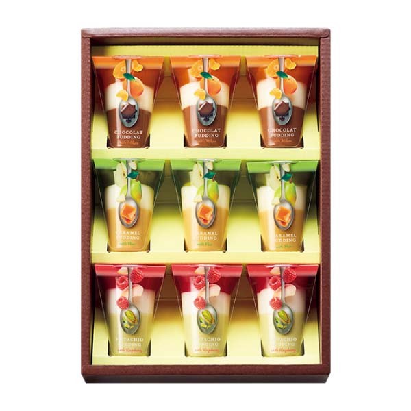 ひととえ 3層デザートプリンパフェ9個【冬の贈りもの・お歳暮】[PPA-30]　商品画像3