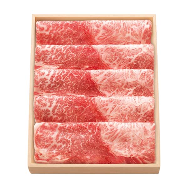 銀座吉澤 松阪牛かたロース・かたすきやきセット【冬の贈りもの・お歳暮】 商品画像3