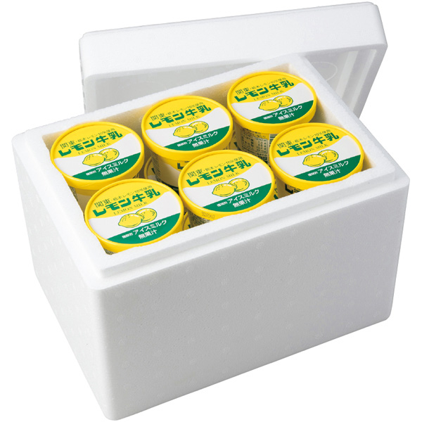 フタバ食品 レモン牛乳カップアイス 12個【夏ギフト・お中元】　商品画像3