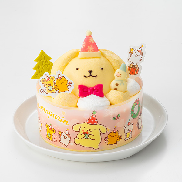 ポムポムプリン 聖夜のカスタードクリームケーキ プリン風味【イオンのクリスマス】　商品画像3