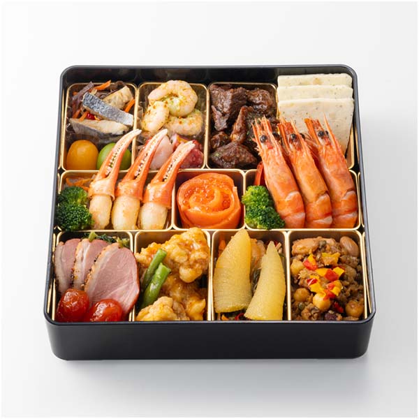 ゴールデンカムイ 「ゴールデンカムイ」和洋オードブル一段重【2〜3人前・21品目】【イオンのおせち】　商品画像3