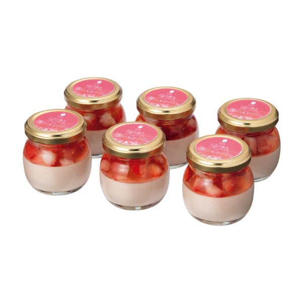 完熟いちご菓子研究所 完熟生いちごプリン6個【冬の贈りもの・お歳暮】[KT-263836]　商品画像3