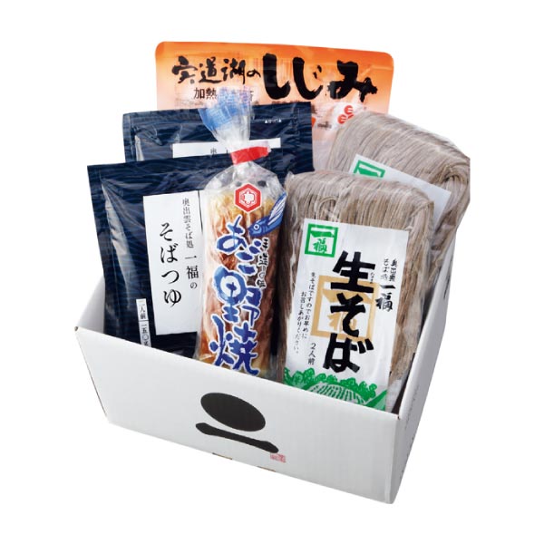 一福 出雲そば、しじみ、あご野焼き詰合せ【夏の贈りもの・お中元】　商品画像3