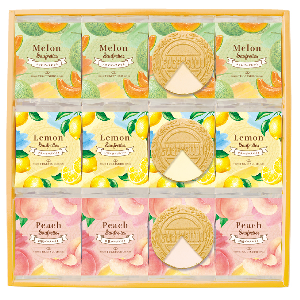 東京風月堂 フルーツゴーフレット【夏の贈りもの・お中元】[FGF]　商品画像1
