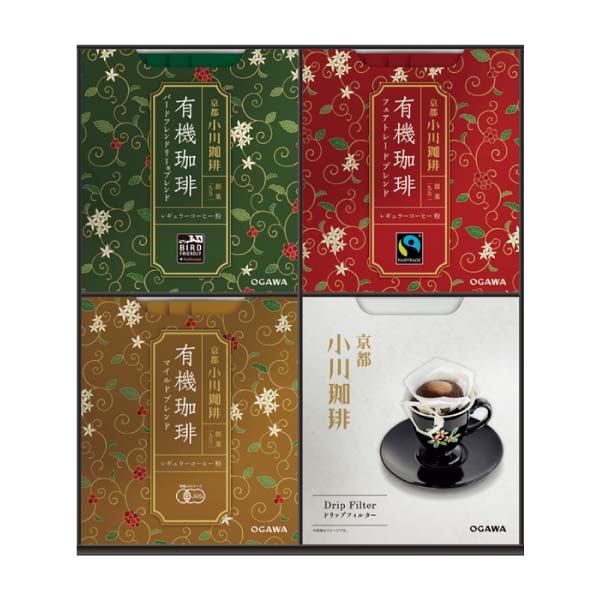 小川珈琲 有機ドリップコーヒーギフト【冬の贈りもの・お歳暮】[OCYH-30]　商品画像3