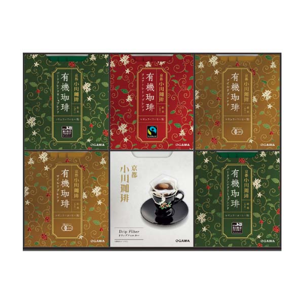 小川珈琲 有機ドリップコーヒーギフト【冬の贈りもの・お歳暮】[OCYH-50]　商品画像3